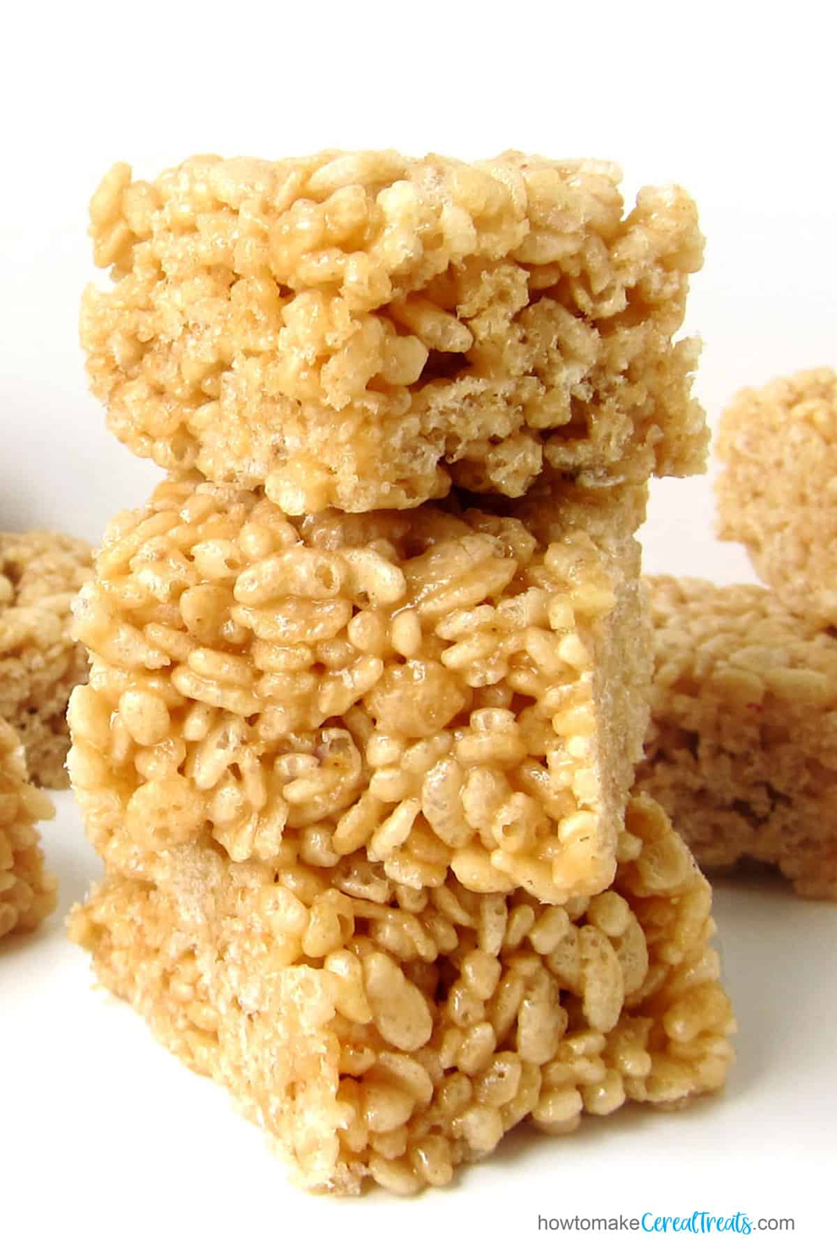caramel rice krispie treats with no marshmallows