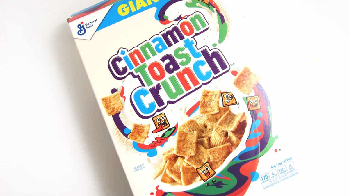 Cinnamon Toast Crunch Cereal Box