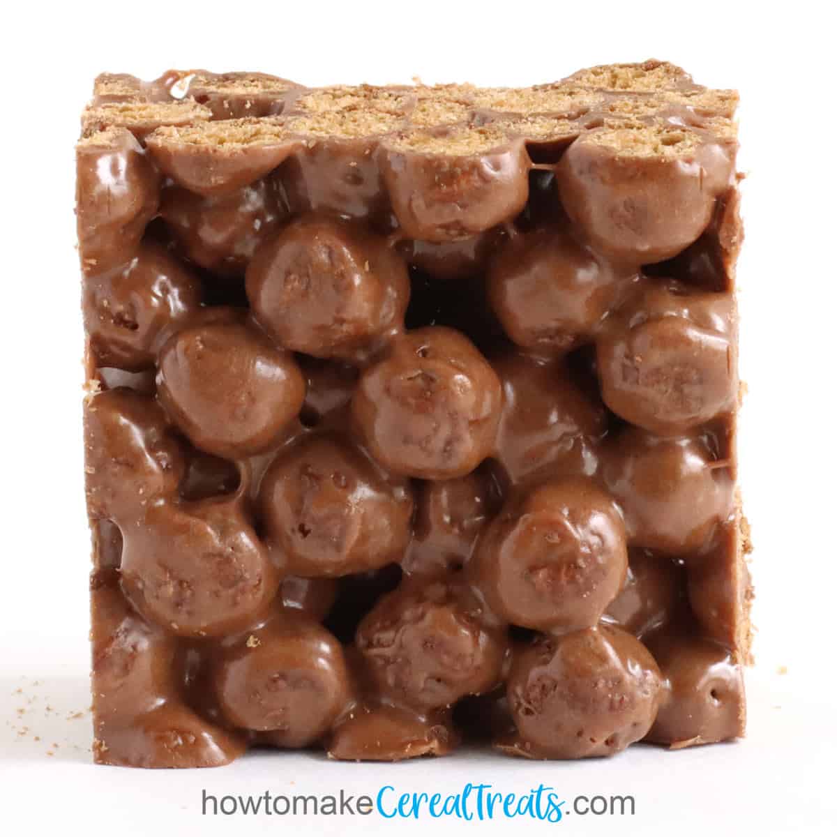 Marshmallow and Chocolate Cocoa Puffs Cereal Treats