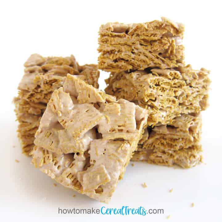 Life Cereal Bars made with European-style butter, marshmallows, and cinnamon.