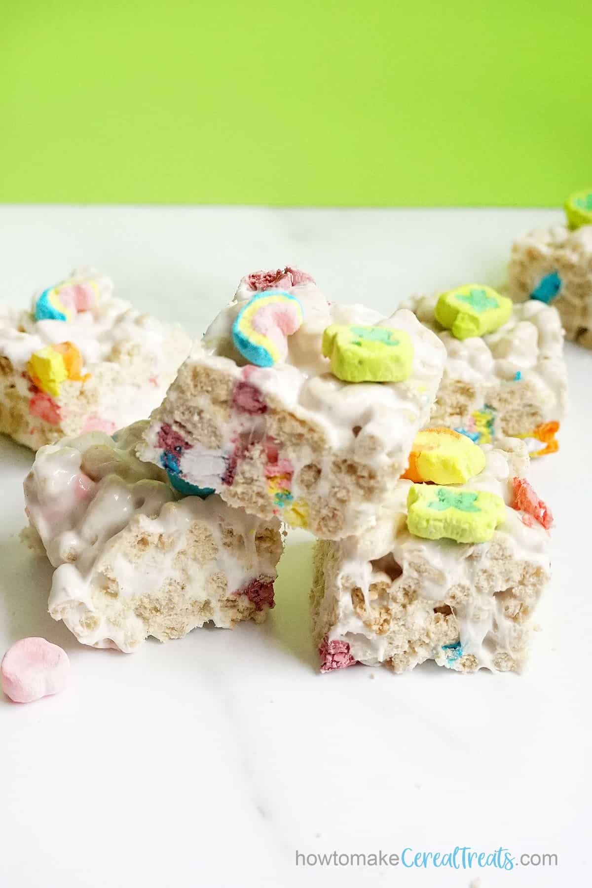 Lucky Charms cereal treats