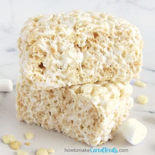 small batch rice krispie treats recipe image