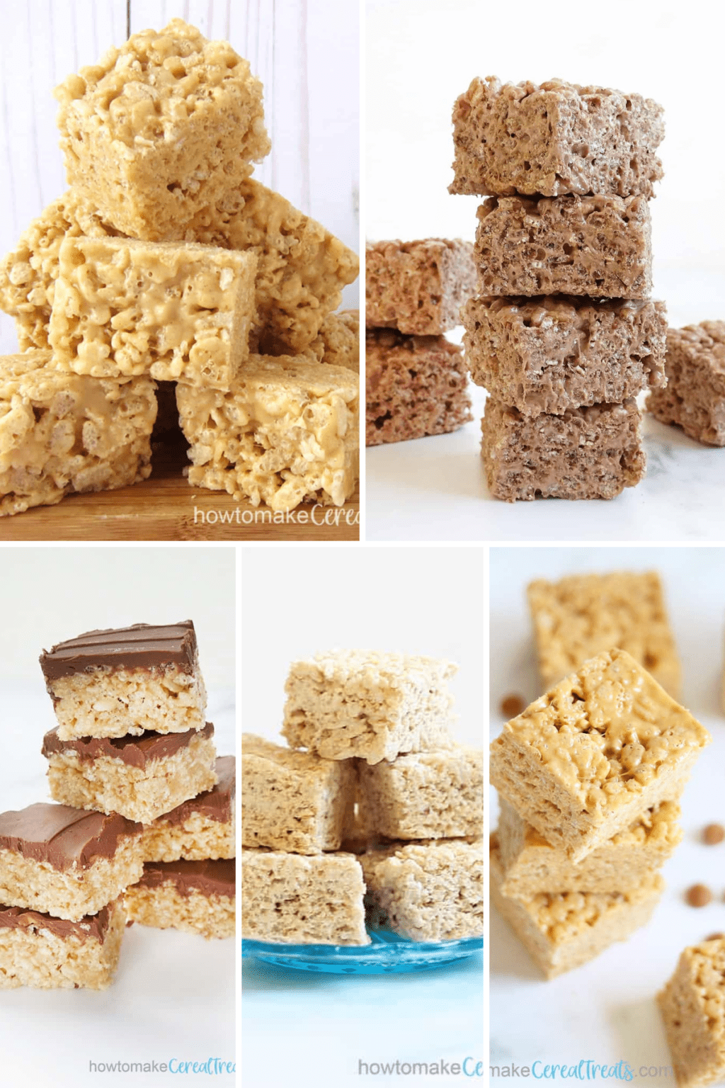 40+ CREATIVE and EASY Rice Krispie Treats variations