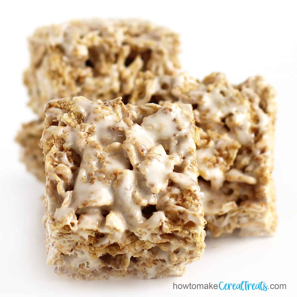 Special K Bars made using marshmallows and Special K original cereal.