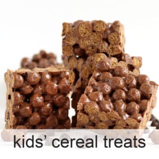 kid's cereal treats