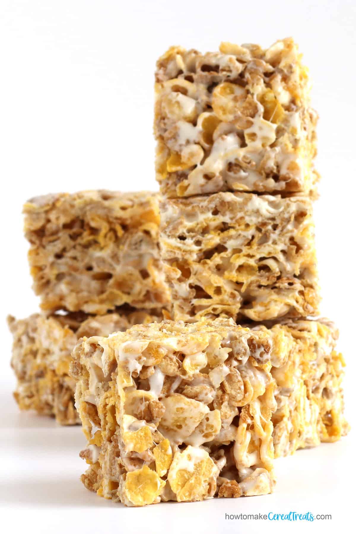 Honey Bunches of Oats Cereal Treats stacked up