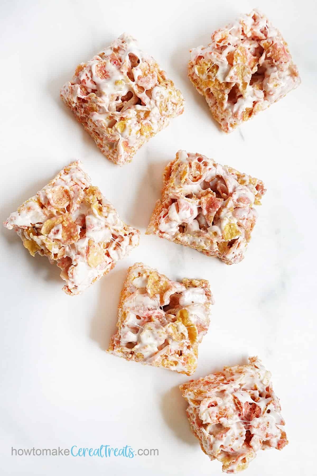 strawberry frosted flakes cereal treats