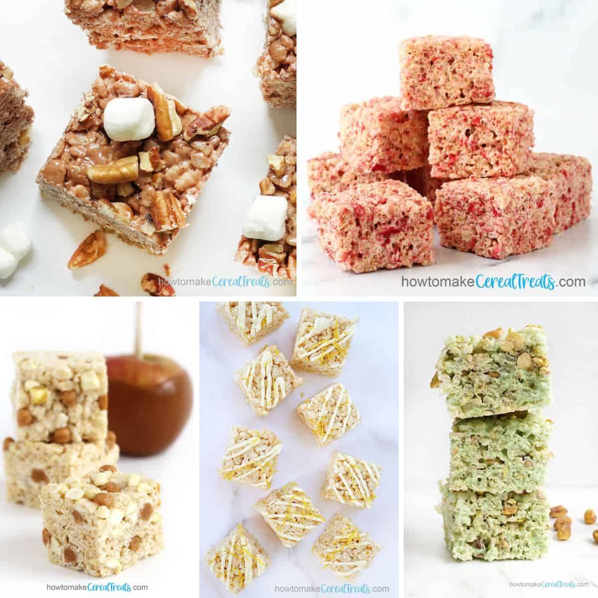 flavorful and unique Rice Krispie Treats collection