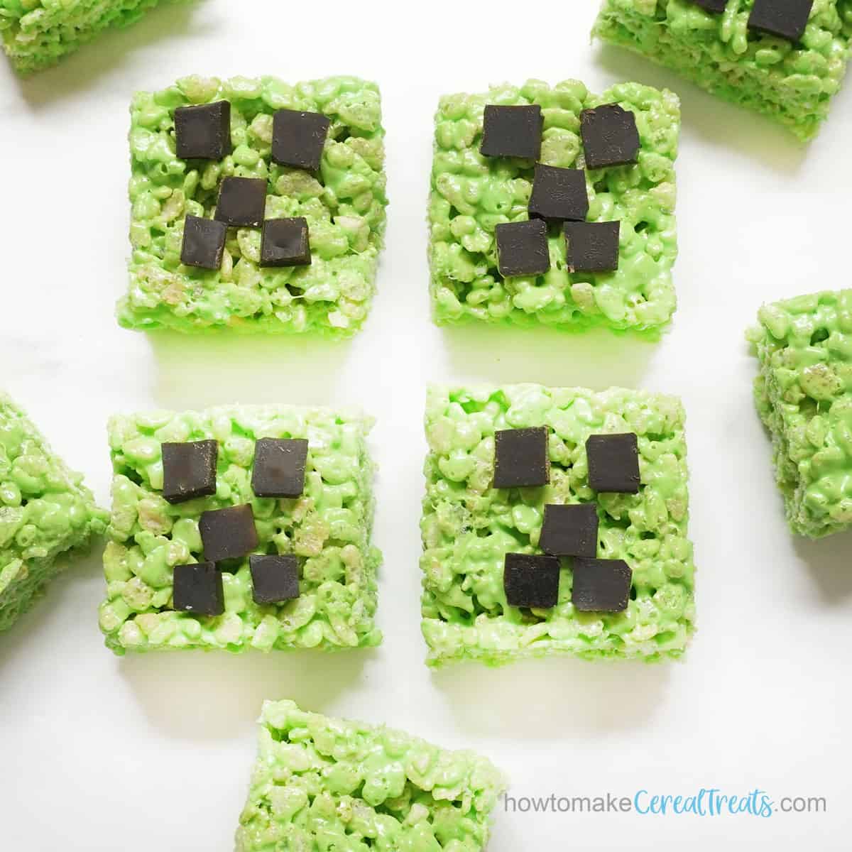 Kim's Cakes - Minecraft cake Cake, rice crispy treats and jello | Facebook